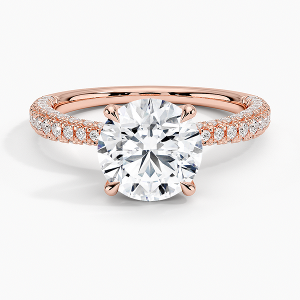 Patricia Round Lab Grown Diamond Engagement Ring
