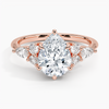 Nazia Pear Lab Diamond Engagement Ring