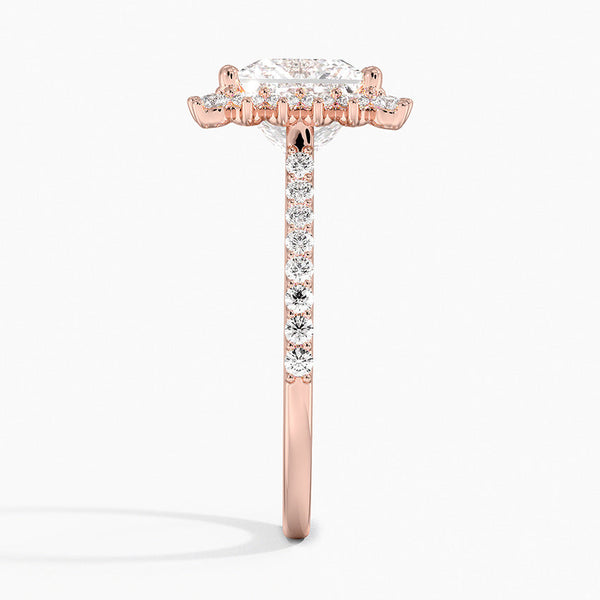 Sun Princess Lab Grown Diamond Engagement Ring