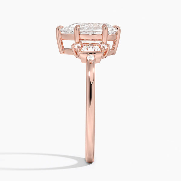 Sunshine Pear Lab Grown Diamond Engagement Ring