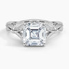 Petunia Asscher Lab Diamond Engagement Ring