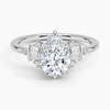 Sunshine Pear Lab Grown Diamond Engagement Ring