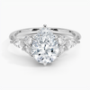 Nazia Pear Lab Diamond Engagement Ring