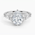 Nazia Pear Lab Diamond Engagement Ring