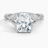 Petunia Radiant Lab Diamond Engagement Ring