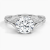 Petunia Round Lab Diamond Engagement Ring