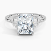 Sunshine Radiant Lab Grown Diamond Engagement Ring