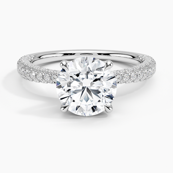 Patricia Round Lab Grown Diamond Engagement Ring