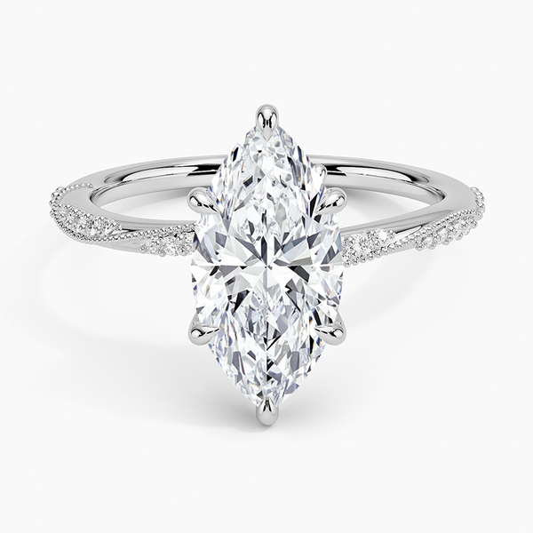 Tyra Marquise Lab Grown Diamond Ring