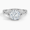 Petunia Cushion Lab Diamond Engagement Ring