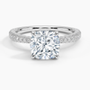 Patricia Cushion Lab Grown Diamond Engagement Ring