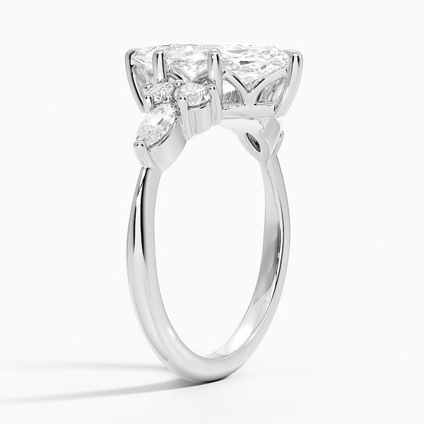 Nazia Marquise Lab Diamond Engagement Ring