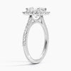 Sun Cushion Lab Grown Diamond Engagement Ring