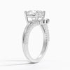 Asma Cushion Lab Grown Diamond Engagement Ring