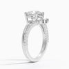Asma Round Lab Grown Diamond Engagement Ring