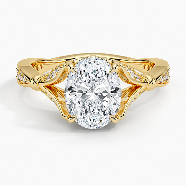 Petunia Oval Lab Diamond Engagement Ring