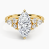Nazia Marquise Lab Diamond Engagement Ring