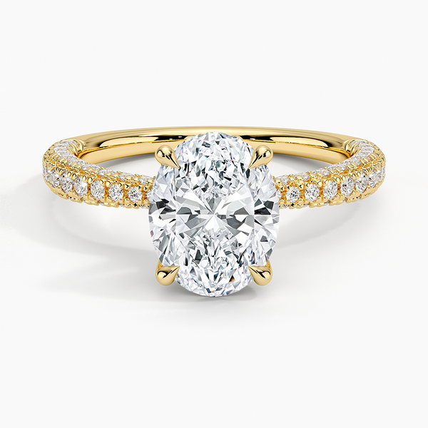 Patricia Oval Lab Grown Diamond Engagement Ring
