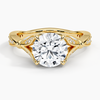 Petunia Round Lab Diamond Engagement Ring
