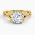 Petunia Cushion Lab Diamond Engagement Ring