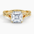 Petunia Asscher Lab Diamond Engagement Ring
