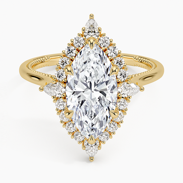 Delilah Marquise Lab Grown Diamond Engagement Ring