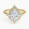 Delilah Pear Lab Grown Diamond Engagement Ring