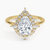 Delilah Pear Lab Grown Diamond Engagement Ring