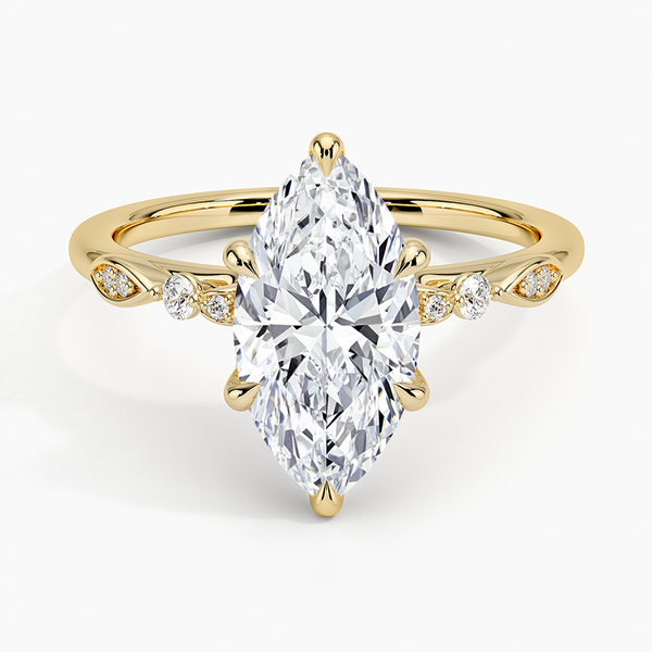 Rachel Marquise Lab Grown Diamond Engagement Ring