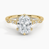 Rachel Oval Lab Grown Diamond Engagement Ring