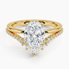 Asma Oval Lab Grown Diamond Engagement Ring
