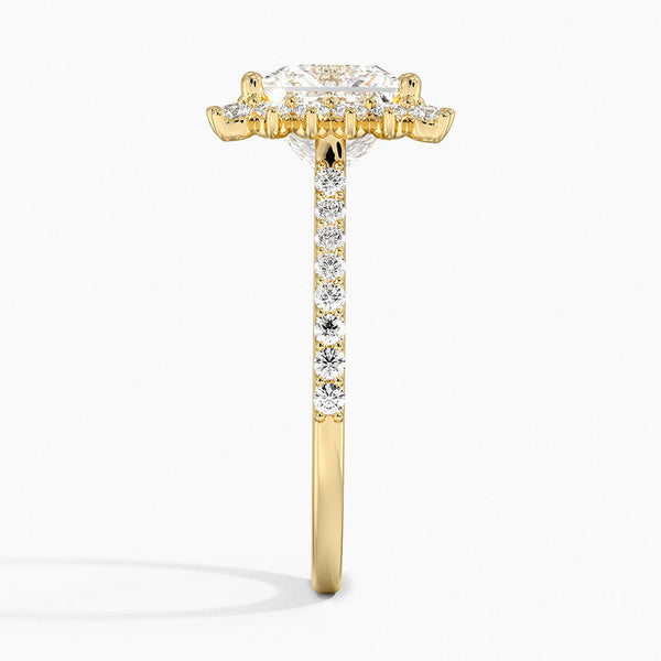 Sun Princess Lab Grown Diamond Engagement Ring