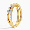 CrissCross Diamond Eternity Ring